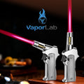 korek api bara merah atau las biru powerful jet torch bbq gas lighter bisa di lock dan tekuk TENHO
