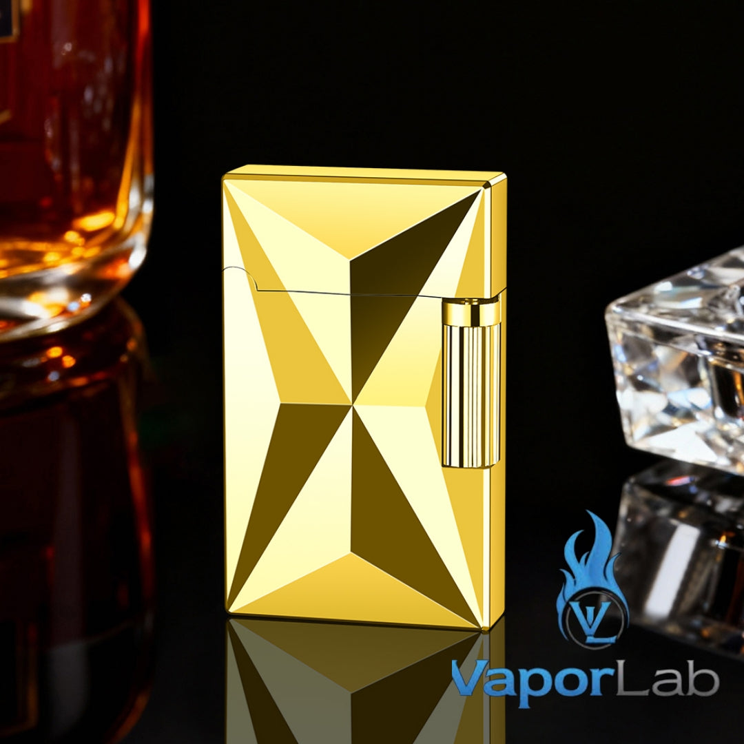 korek api ukiran classic gesek roda ada denting vintage refillable gas lighter DIKANG dapat diisi ulang model dupon