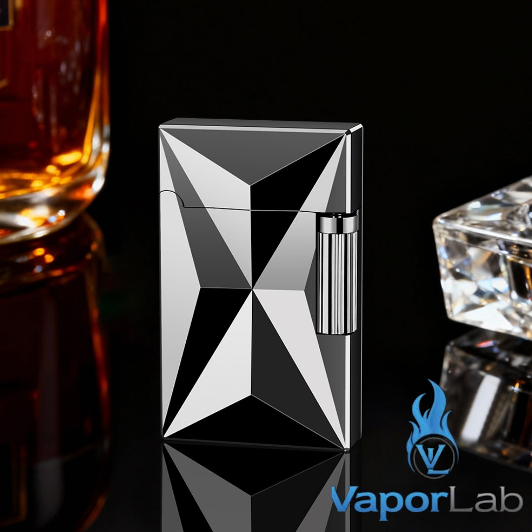 korek api ukiran classic gesek roda ada denting vintage refillable gas lighter DIKANG dapat diisi ulang model dupon
