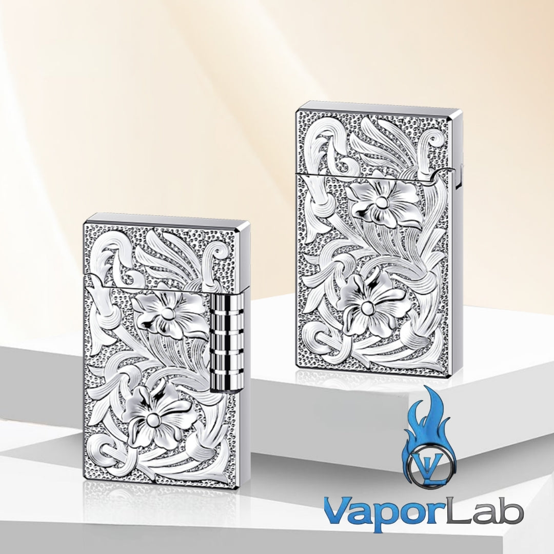 korek api ukiran classic gesek roda ada denting vintage refillable gas lighter DIKANG dapat diisi ulang model dupon