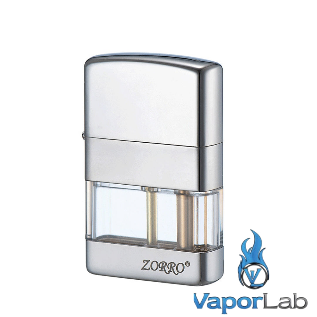korek api zorro 690 original ada denting body transparant pakai minyak sumbu kapas vintage oil classic lighter