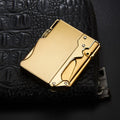 korek api besi bara las FOCUS vintage jet torch metal gas refillable lighter with gift box unik