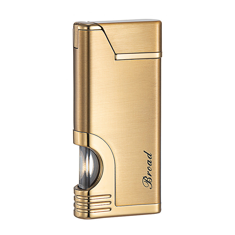 korek api bara las BROAD ada indikator gas refillable jet torch lighter