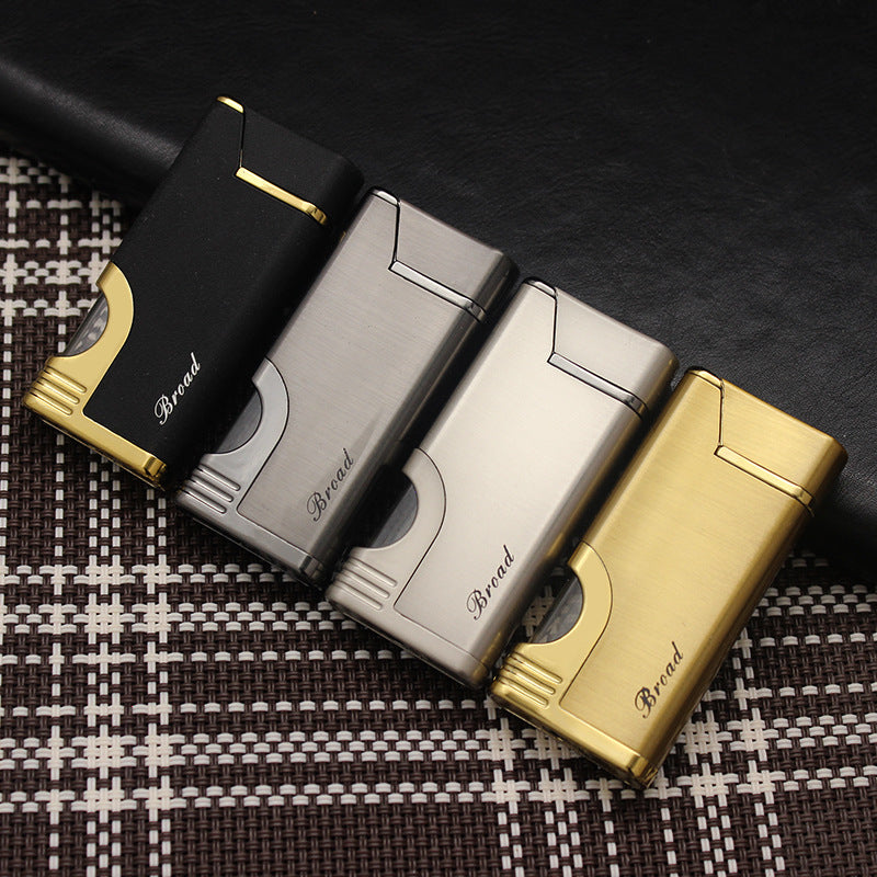 korek api bara las BROAD ada indikator gas refillable jet torch lighter