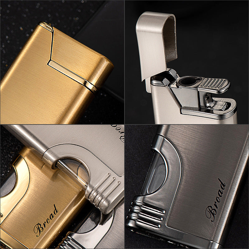 korek api bara las BROAD ada indikator gas refillable jet torch lighter