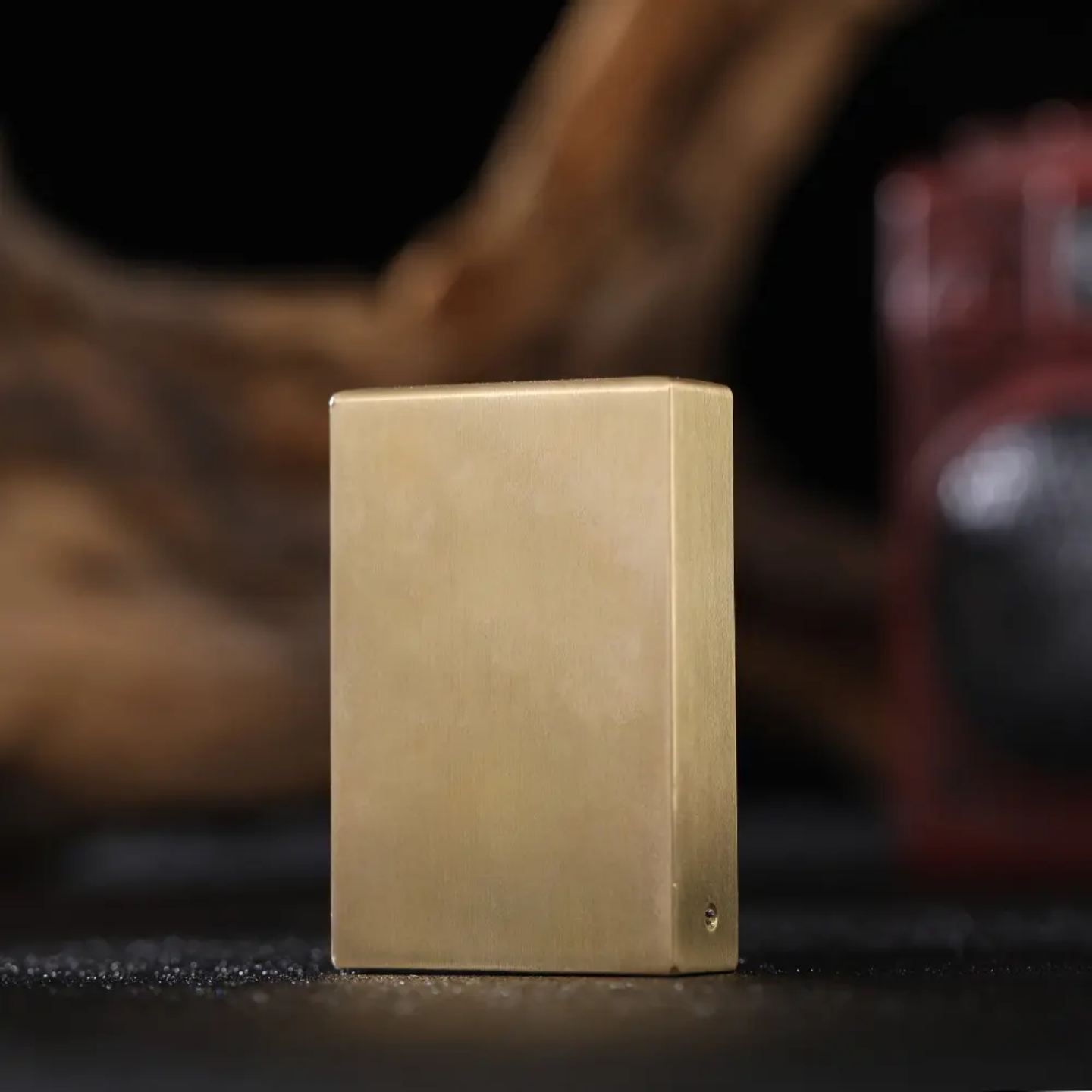 korek api metal pakai roda sumbu minyak classic vintage full brass perunggu asli pagani oil lighter retro slick design 3327
