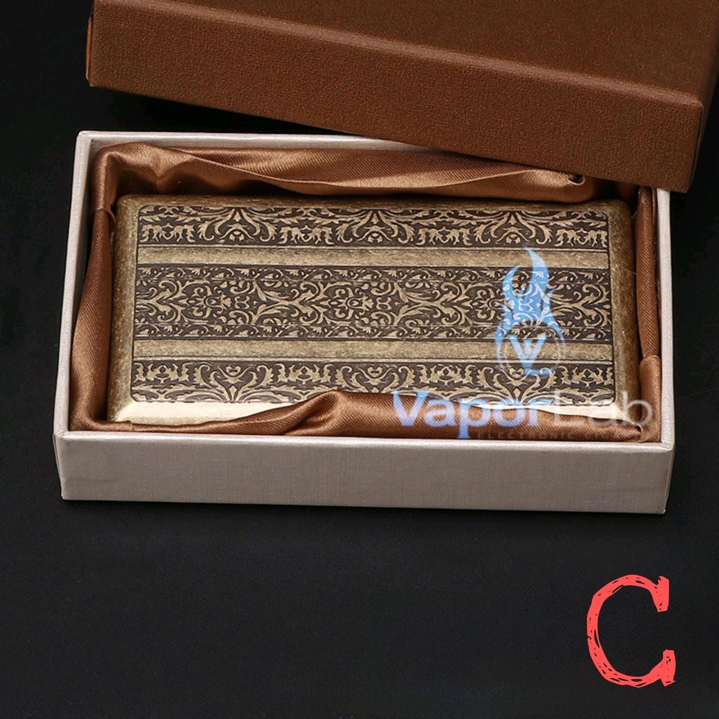 kotak tempat simpan rokok bahan perunggu tebal vintage classic premium copper cigarette case all size universal