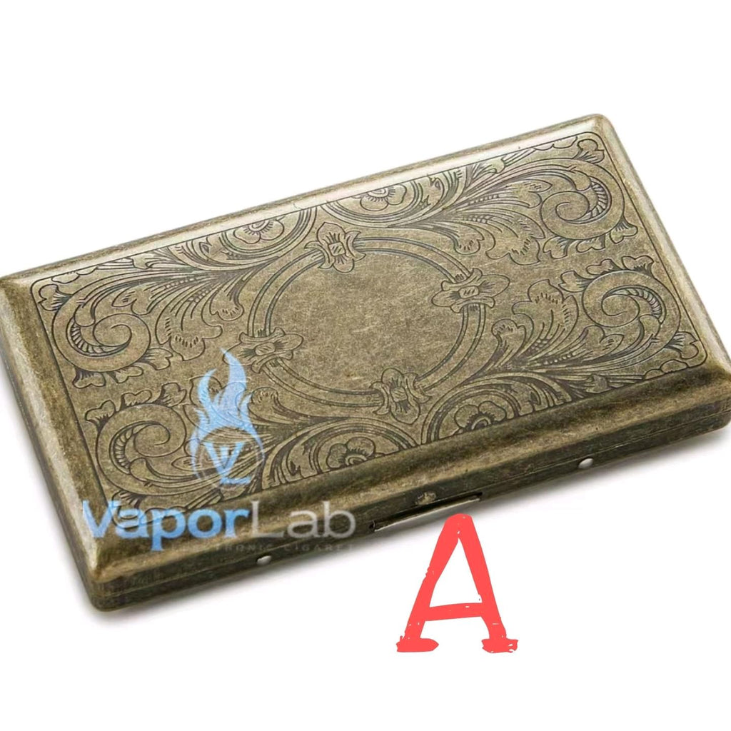 kotak tempat simpan rokok bahan perunggu tebal vintage classic premium copper cigarette case all size universal