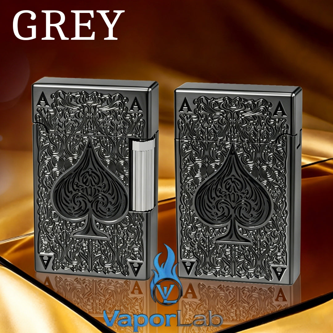 korek api ukiran classic gesek roda ada denting vintage refillable gas lighter DIKANG dapat diisi ulang model dupon
