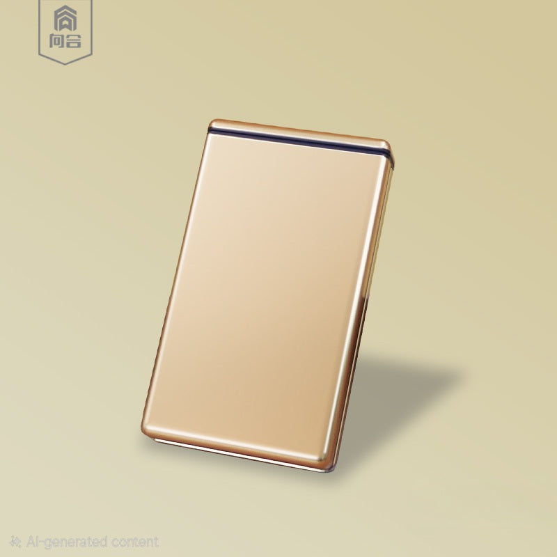 kotak tempat simpan penyimpanan rokok slim design universal all size cigarette auto slide open metal case aluminium besi tebal