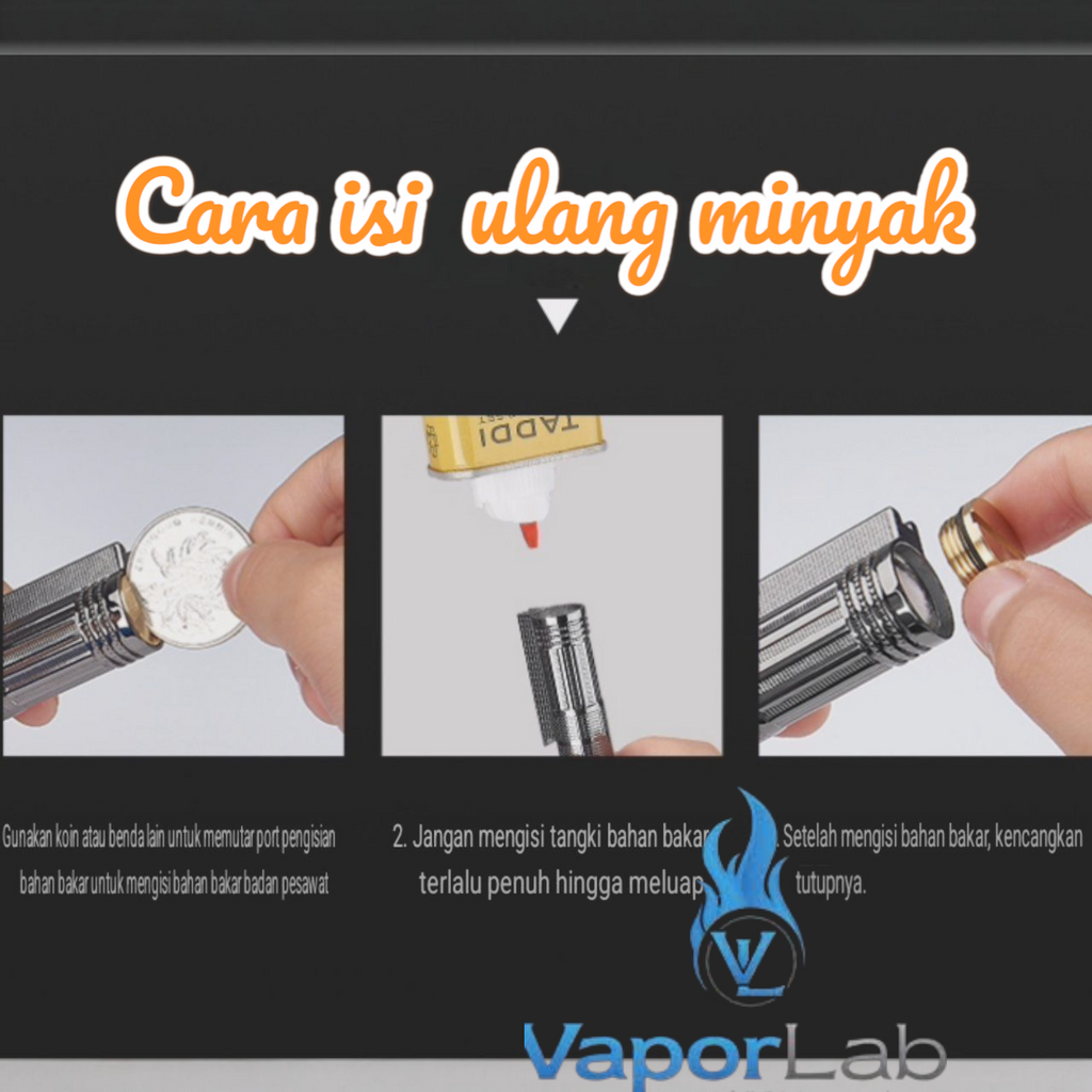 korek api klasik roda sumbu minyak gesek samping vintage kerosene oil lighter gantungan kunci BOBANG with giftbox