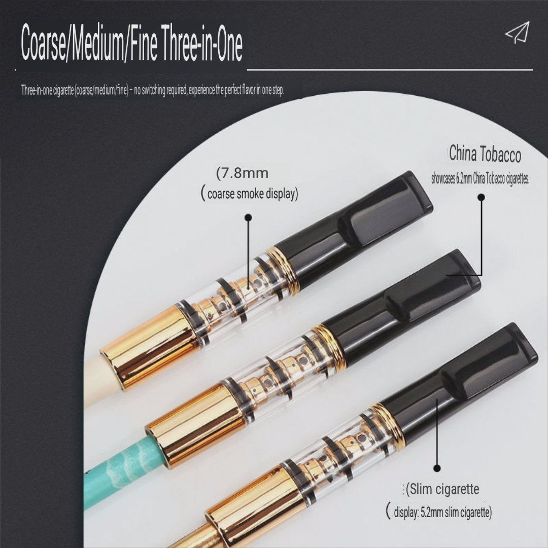 Filter penyaring zat bahaya di rokok bisa di cuci ulang reusable washable cigarette filter holder all size universal 2444 YAJUE 208