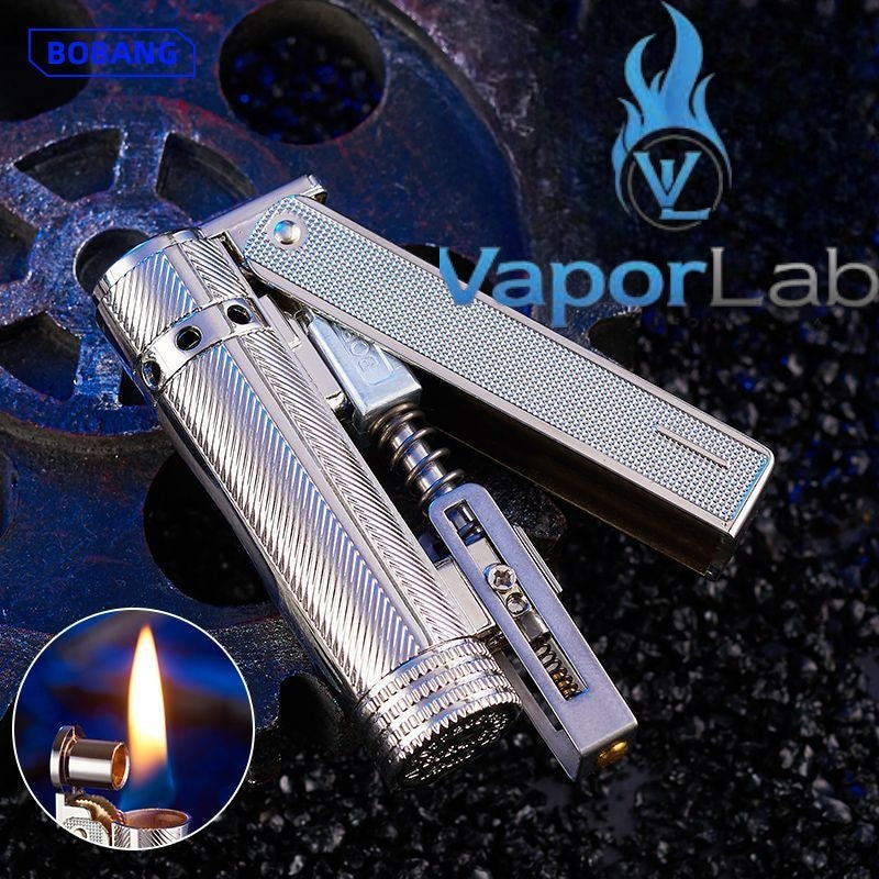 mancis korek api besi pakai roda sumbu minyak model jadul old fashion vintage classic retro metal oil kerosene lighter BOBANG