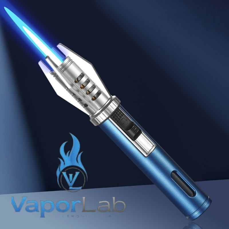 korek api bara las unik model obor mini ada kaca indikator gas refillable jet torch lighter good quality windproof