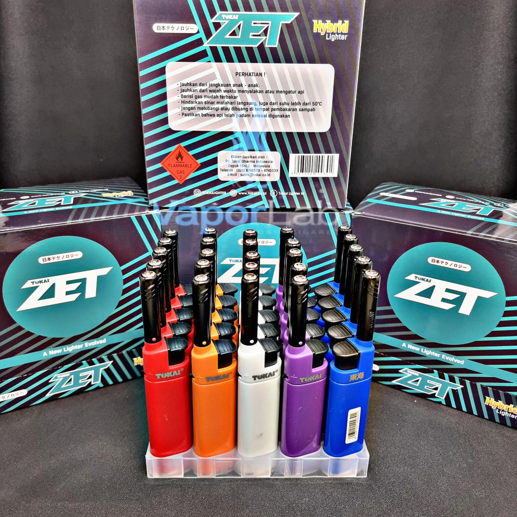 mancis korek api bara merah tokai original gas bisa diisi ulang pemantik kompor tokai ZET jet torch refillable lighter windproof
