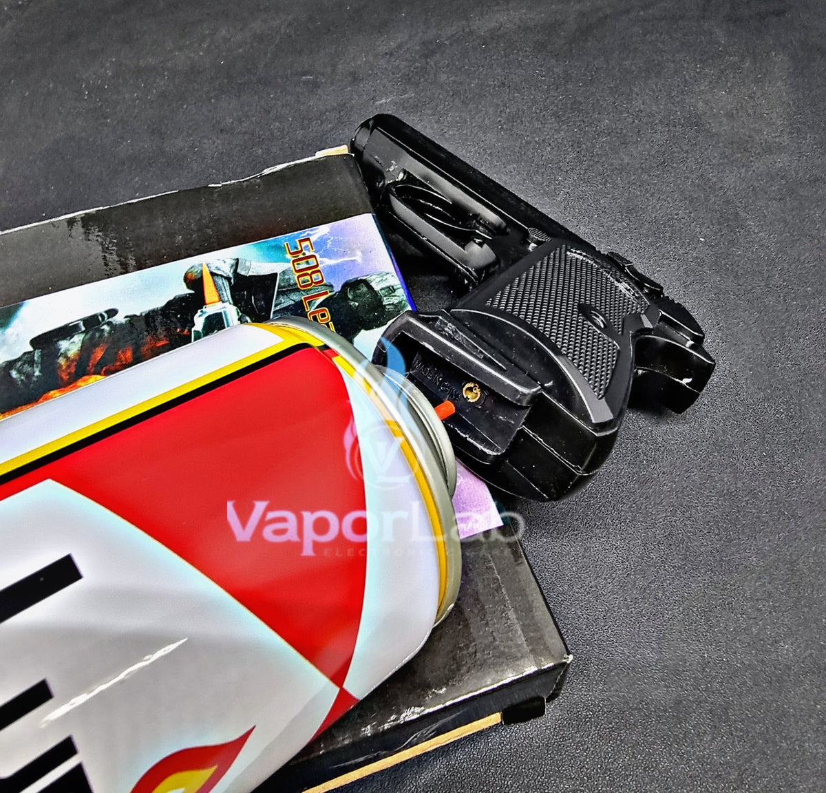 korek api gas isi ulang bara merah model pistol walther ppk besi refillable gas metal gun lighter collection display pajangan