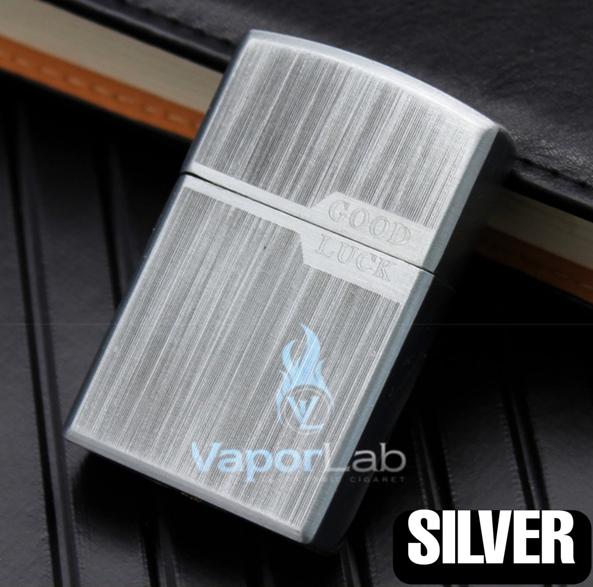 korek api gas bisa diisi ulang model classic good luck refillable metal gas lighter