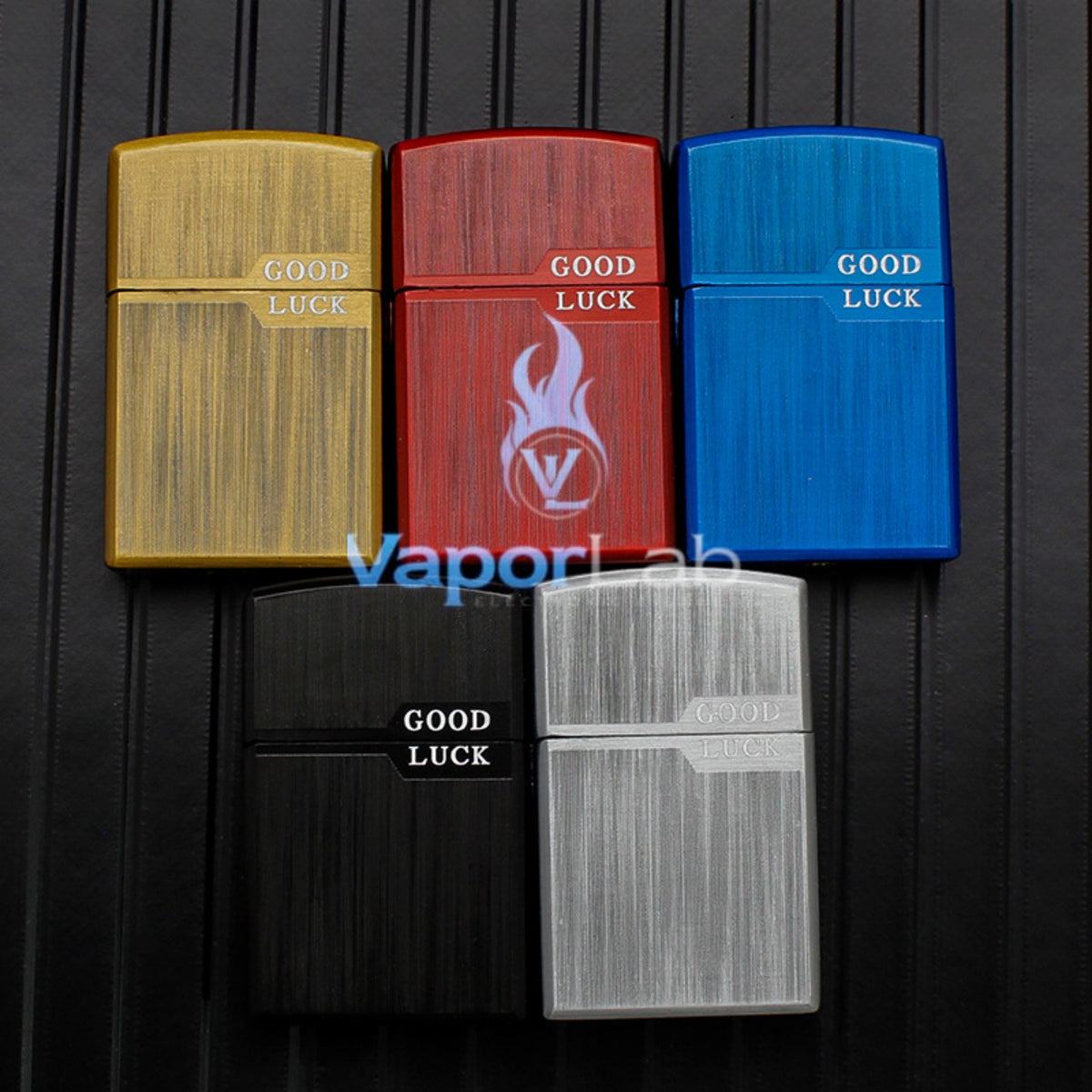 korek api gas bisa diisi ulang model classic good luck refillable metal gas lighter