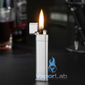 mancis korek api klasik pakai sumbu kapas roda minyak vintage brass oil classic lighter slim design