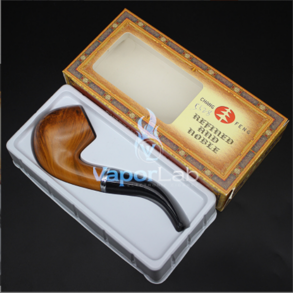 Pipa cangklong tembakau model kayu jadul popeye old fashioned tobacco resin smoke pipe 1983