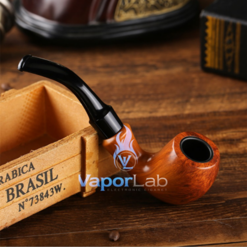 Pipa cangklong tembakau model kayu jadul popeye old fashioned tobacco resin smoke pipe 1983