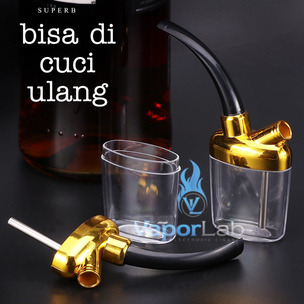 Water pipe mini pipa penyaring cigarette filter zat berbahaya di rokok clean smoking NZH218B