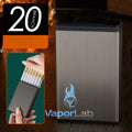 kotak box tempat simpan rokok cigarette case besi metal waterproof FOCUS YH108 isi 20 batang rokok putih pendek