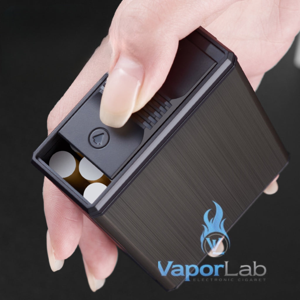 kotak box tempat simpan rokok cigarette case besi metal waterproof FOCUS YH108 isi 20 batang rokok putih pendek