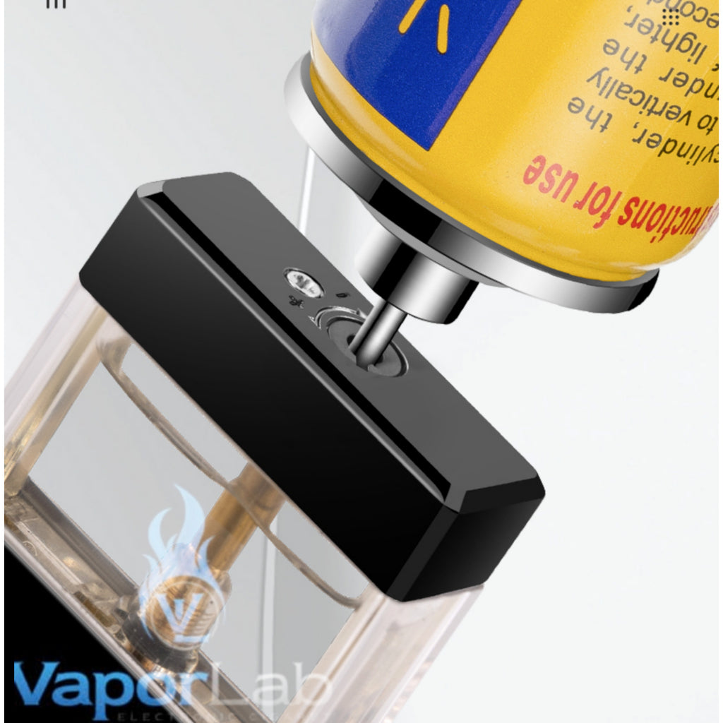korek api dual mode bara las atau api ada kaca indikator gas transparant joox jet 2 in 1 refillable gas lighter ada denting