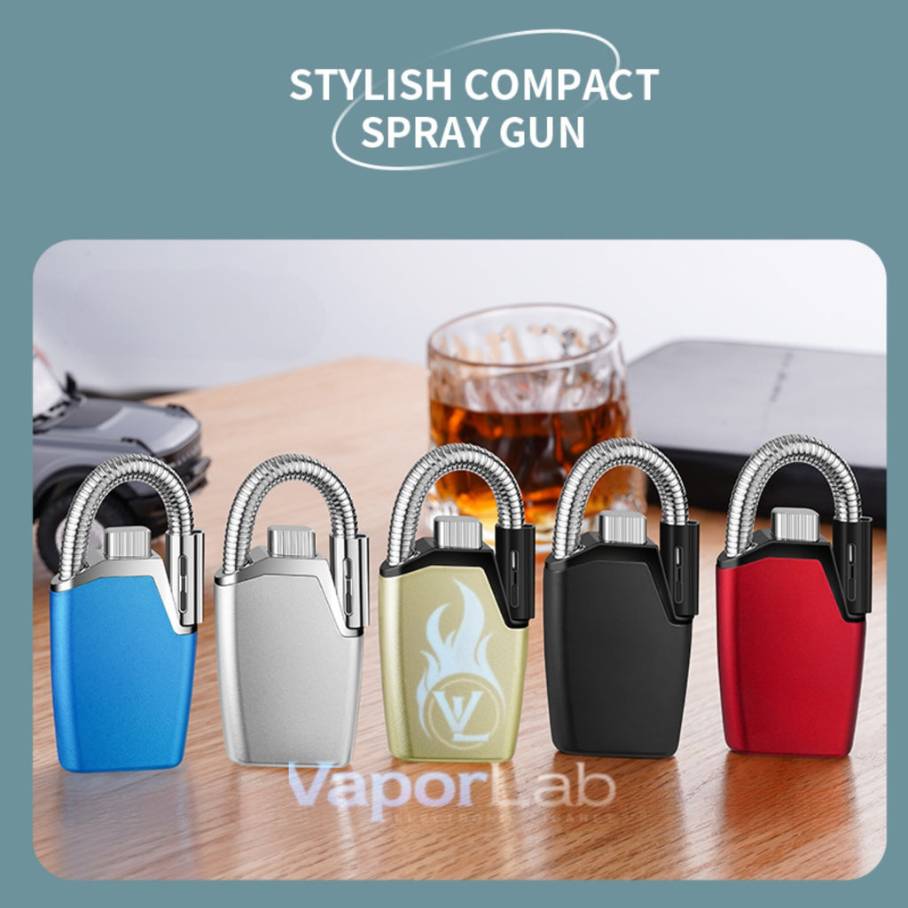 korek api bara las refillable gas torch bbq candle lighter pemantik kompor bisa tekuk fleksibel