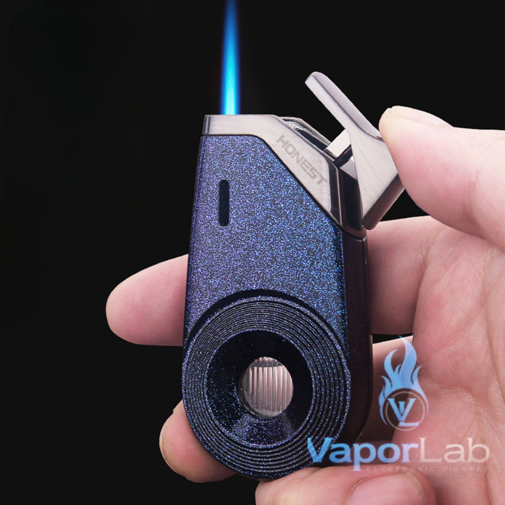 korek api bara las honest jet torch refillable gas lighter with giftbox mewah elegant