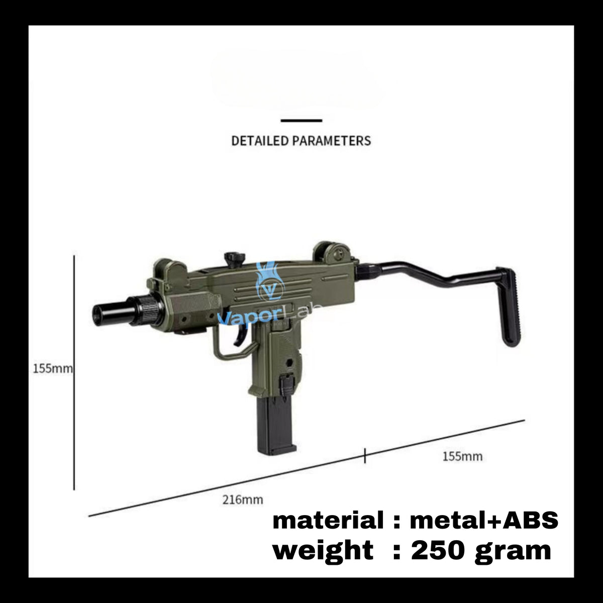 korek api bara las replika model kit pistol uzzi gun display jet torch refillable gas lighter 037B