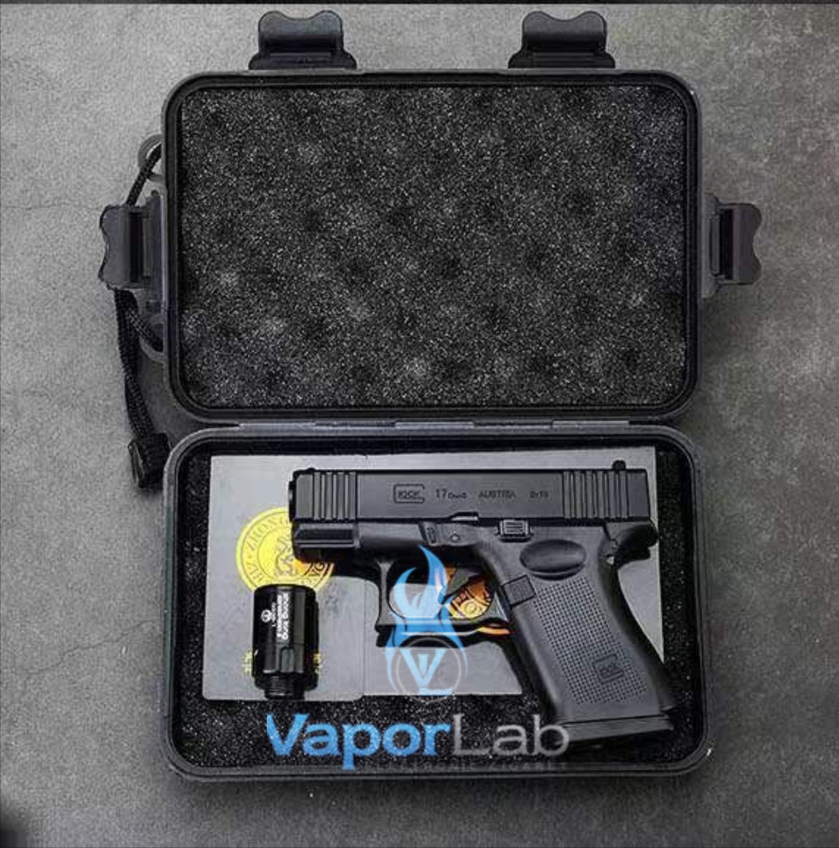 korek api gas bara las model replika pistol glok 1911 hellcat mini gun jet torch refillable gas lighter with tactical giftbox display