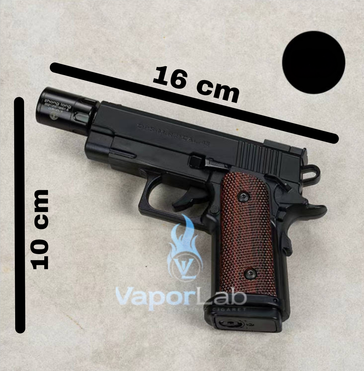korek api gas bara las model replika pistol glok 1911 hellcat mini gun jet torch refillable gas lighter with tactical giftbox display