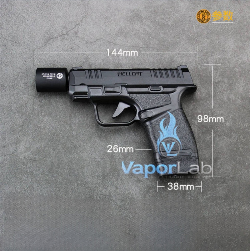 korek api gas bara las model replika pistol glok 1911 hellcat mini gun jet torch refillable gas lighter with tactical giftbox display