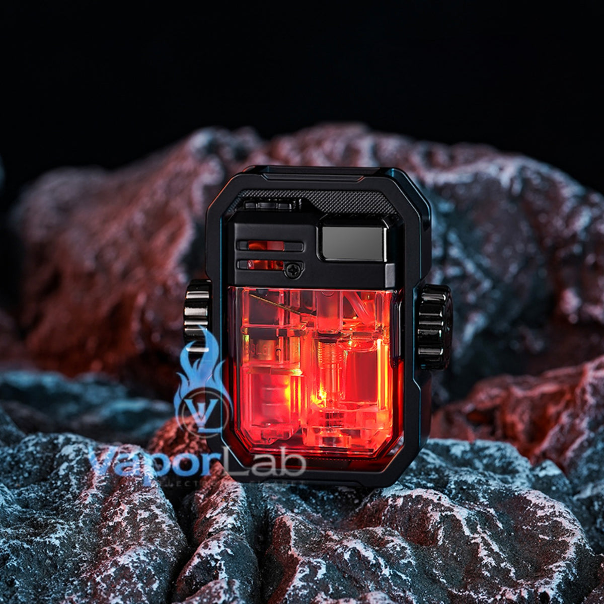 korek api bara spinner spinning gyro jet torch refillable gas lighter transparant flabox keren unik windproof