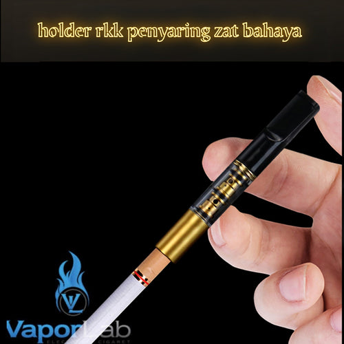 Filter penyaring zat bahaya di rokok bisa di cuci ulang reusable washable cigarette filter holder all size universal 2444 YAJUE 208