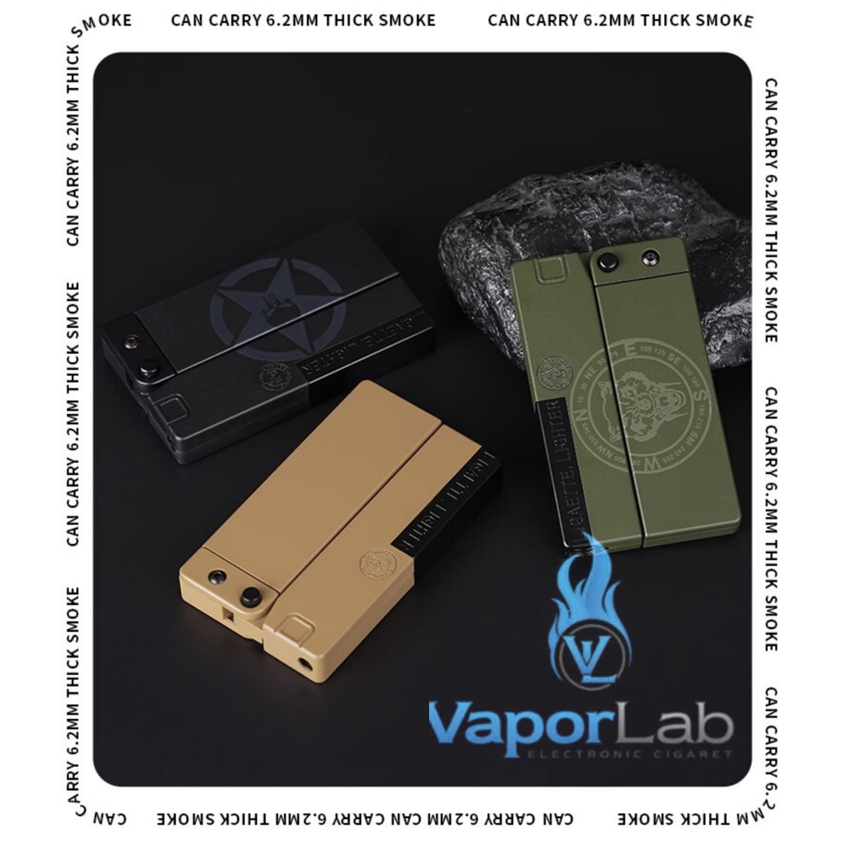 korek api tactical bara las model pistol lipat folding gun jet refillable gas lighter case zhonglong plus kotak simpan rokok dengan box exclusive