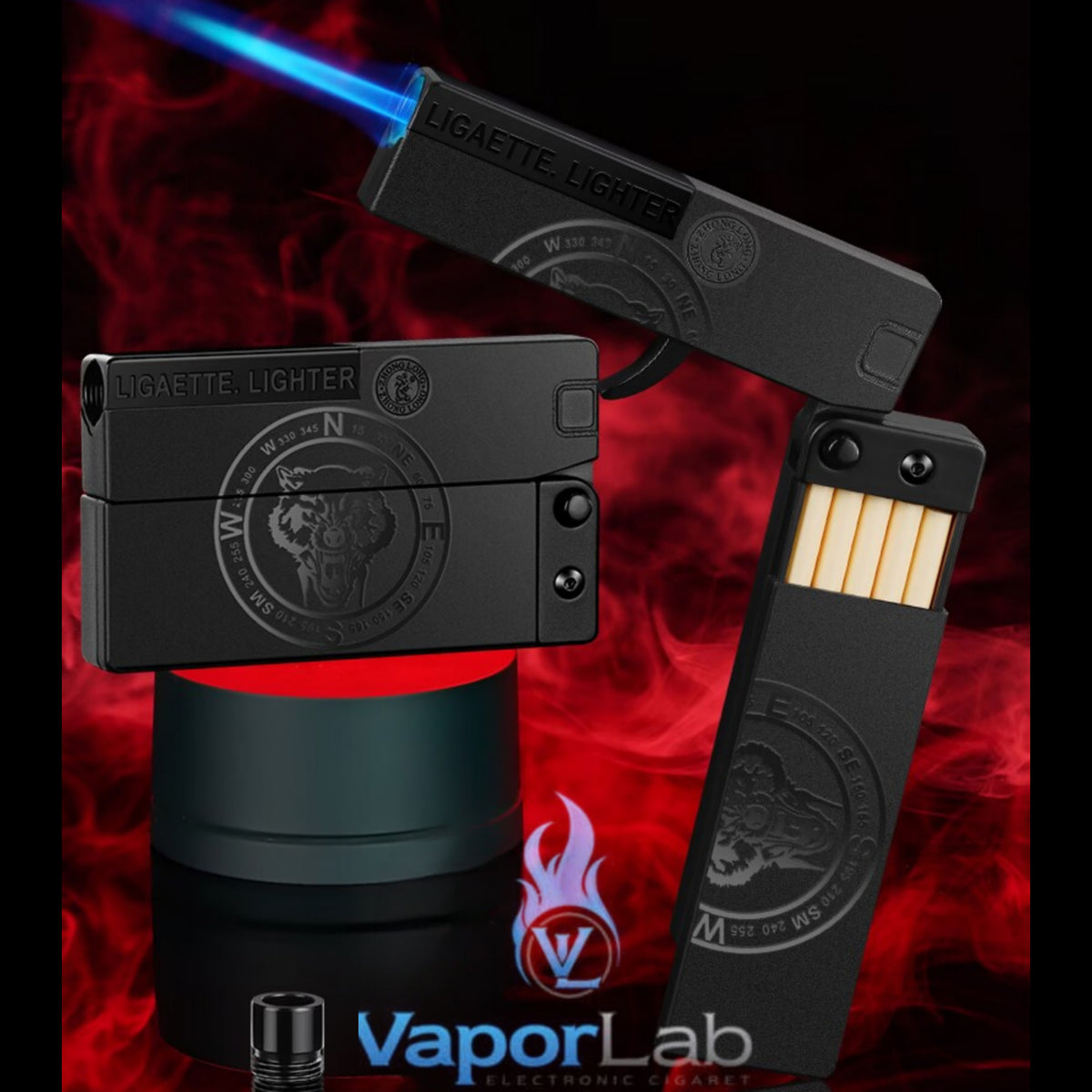 korek api tactical bara las model pistol lipat folding gun jet refillable gas lighter case zhonglong plus kotak simpan rokok dengan box exclusive