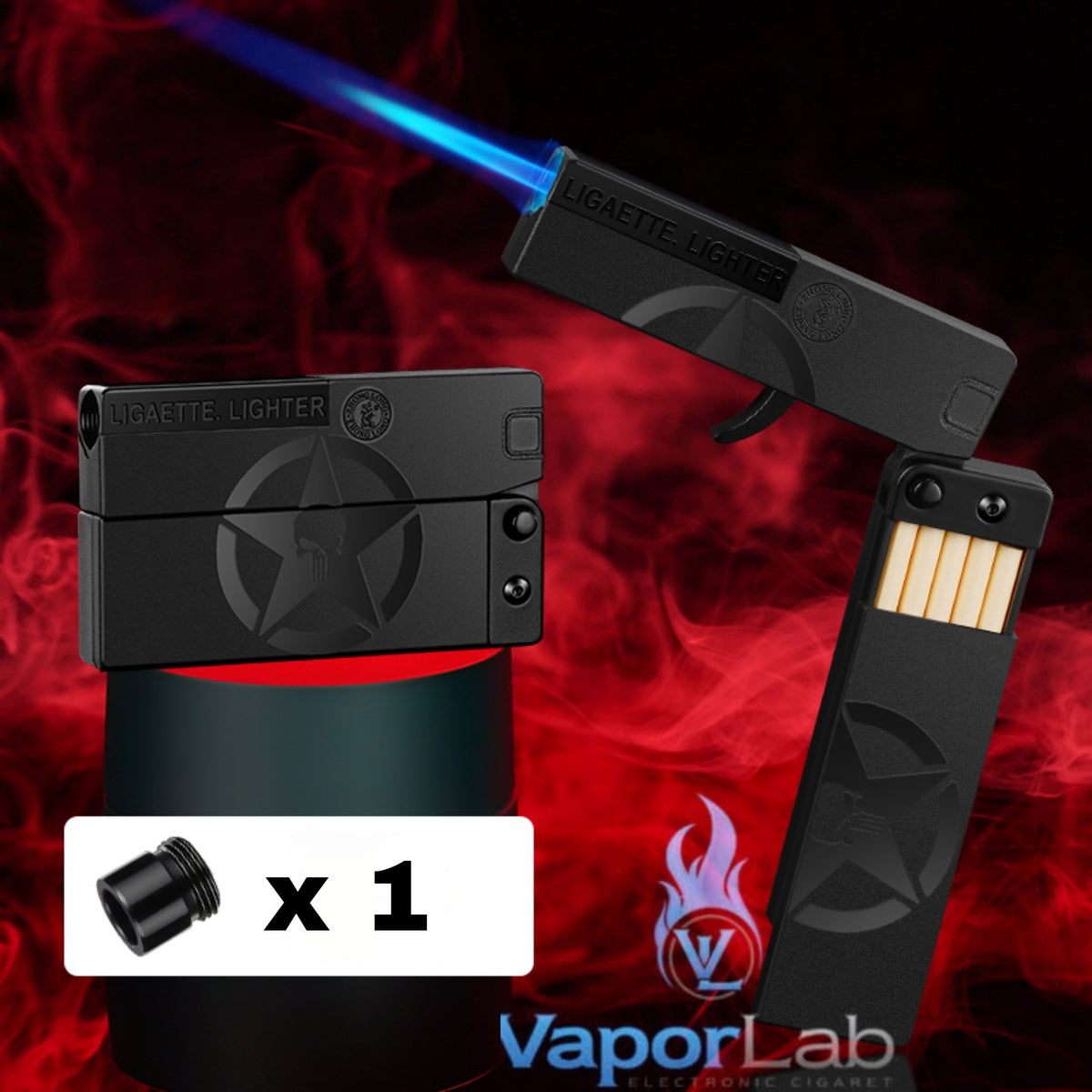 korek api tactical bara las model pistol lipat folding gun jet refillable gas lighter case zhonglong plus kotak simpan rokok dengan box exclusive