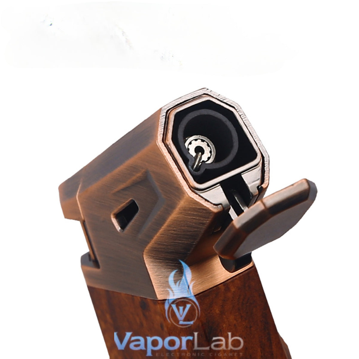 korek api cerutu bara las HONEST dengan pemotong cigar cutter jet torch refillable gas lighter for cigar