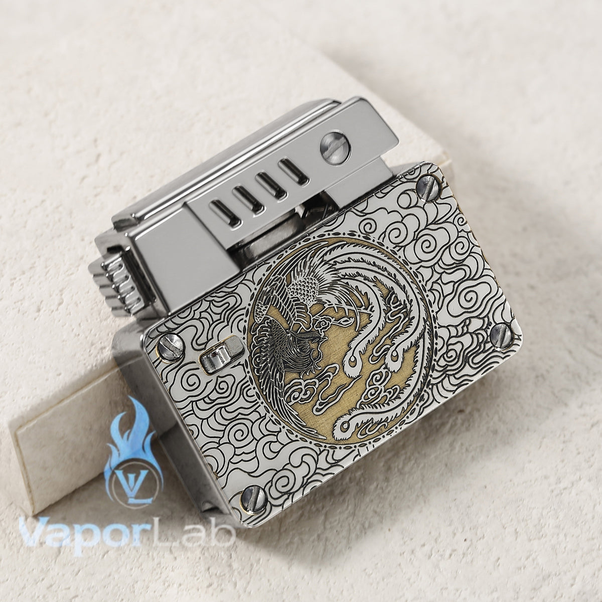 korek api metal classic pakai sumbu batu api isi minyak premium vintage  retro oil lighter CHIEF windproof with giftbox