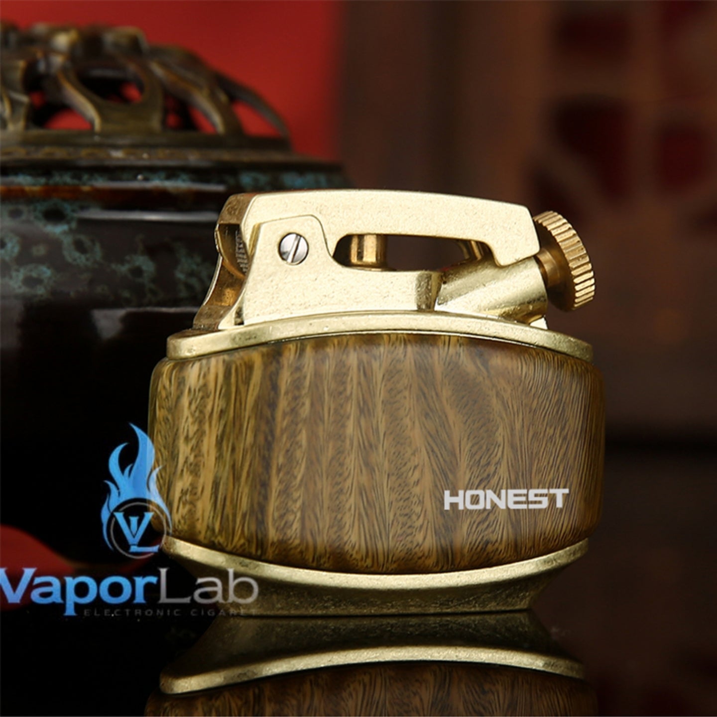 korek api classic sumbu minyak vintage retro old fashioned oil lighter with gift box HONEST
