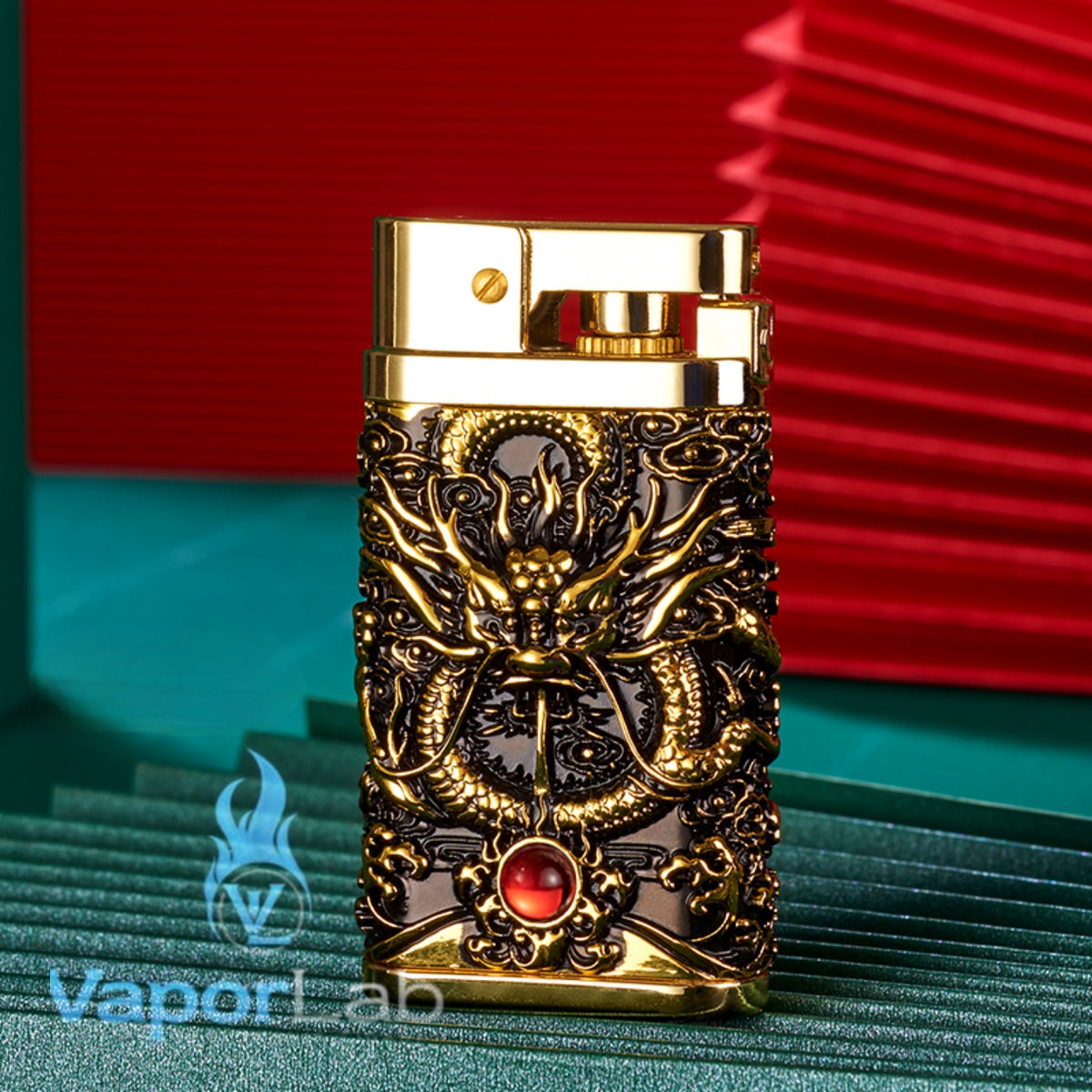 korek api classic pakai sumbu kapas isi minyak motif ukiran naga timbul retro vintage dragon oil lighter yubang with giftbox
