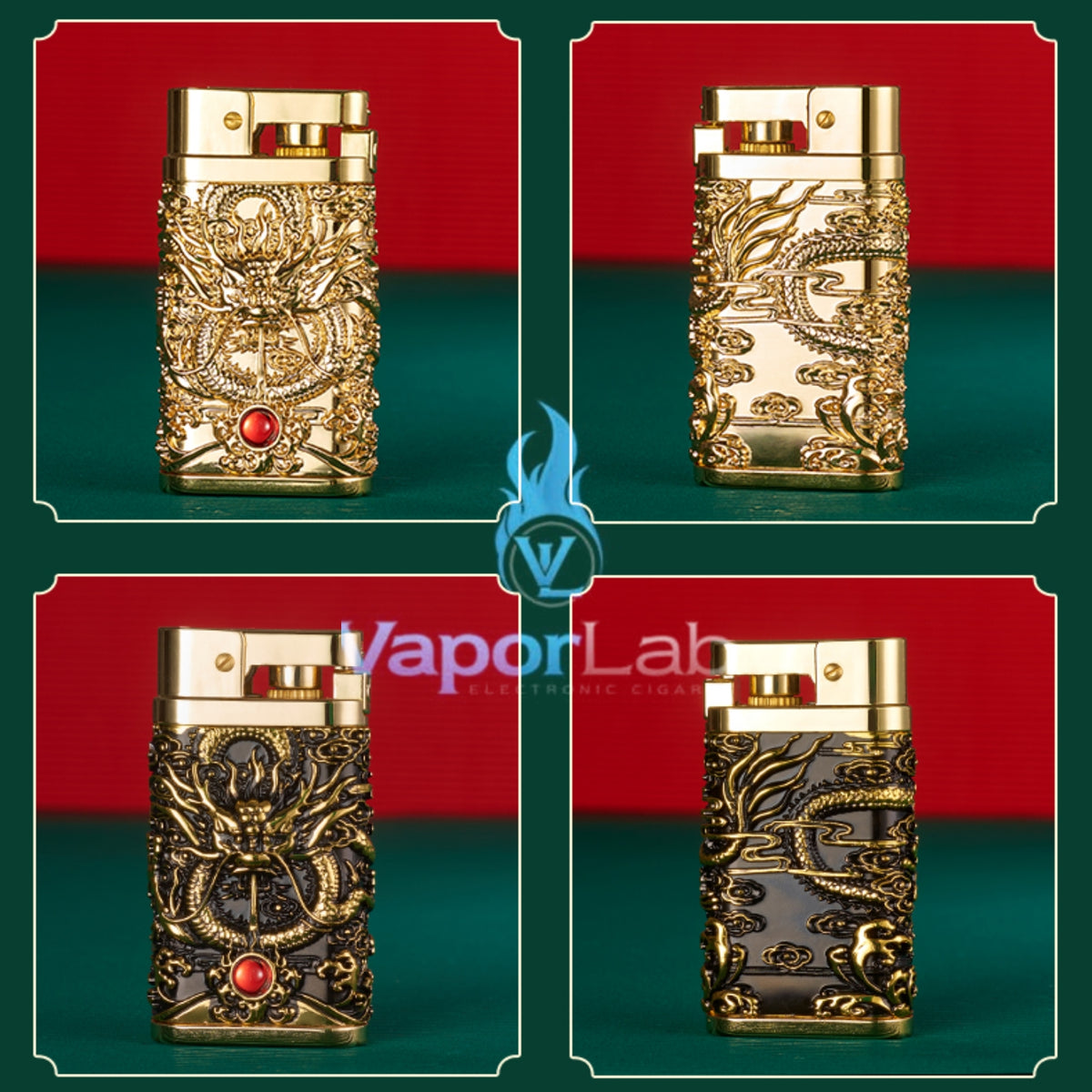 korek api classic pakai sumbu kapas isi minyak motif ukiran naga timbul retro vintage dragon oil lighter yubang with giftbox