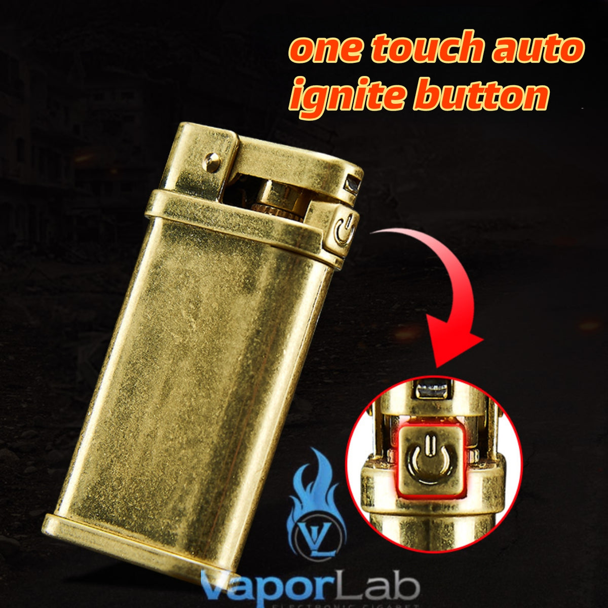 korek api classic pakai sumbu batu api isi minyak retro brass vintage oil lighter yubang 2836 with giftbox