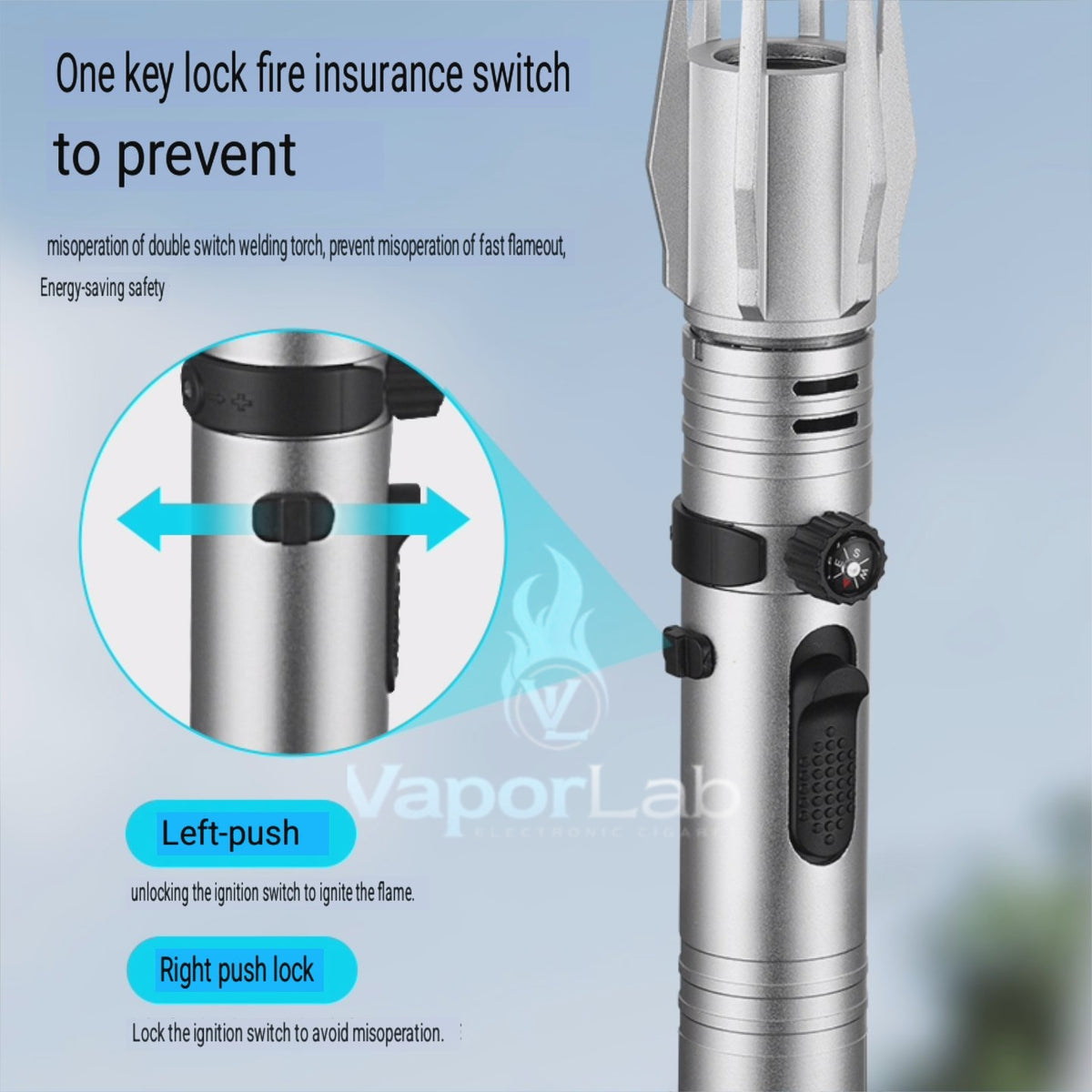 korek api obor bara las model light saber jet flame torch high temp welding outdoor refillable gas lighter powerful