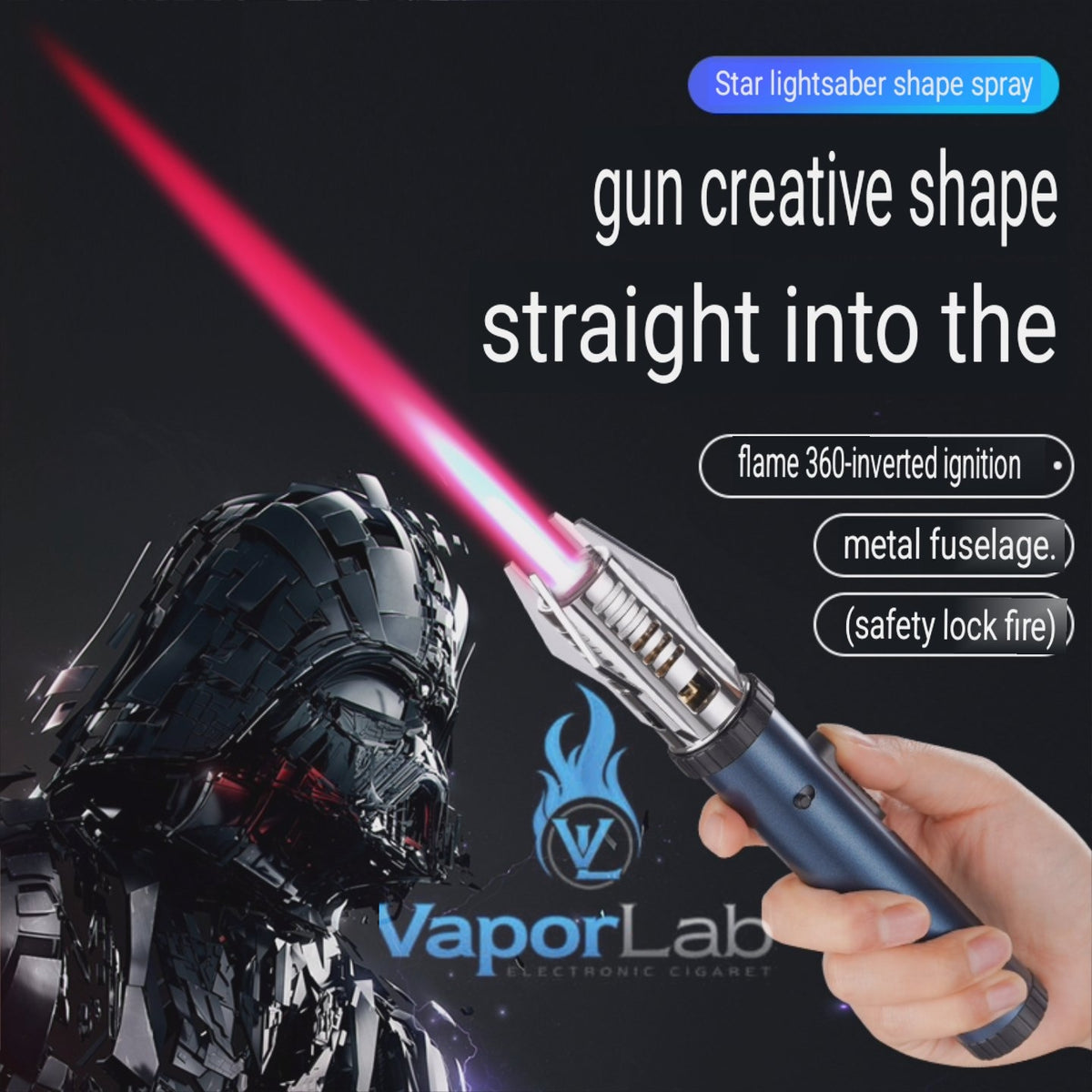 korek api obor bara las model light saber jet flame torch high temp welding outdoor refillable gas lighter powerful