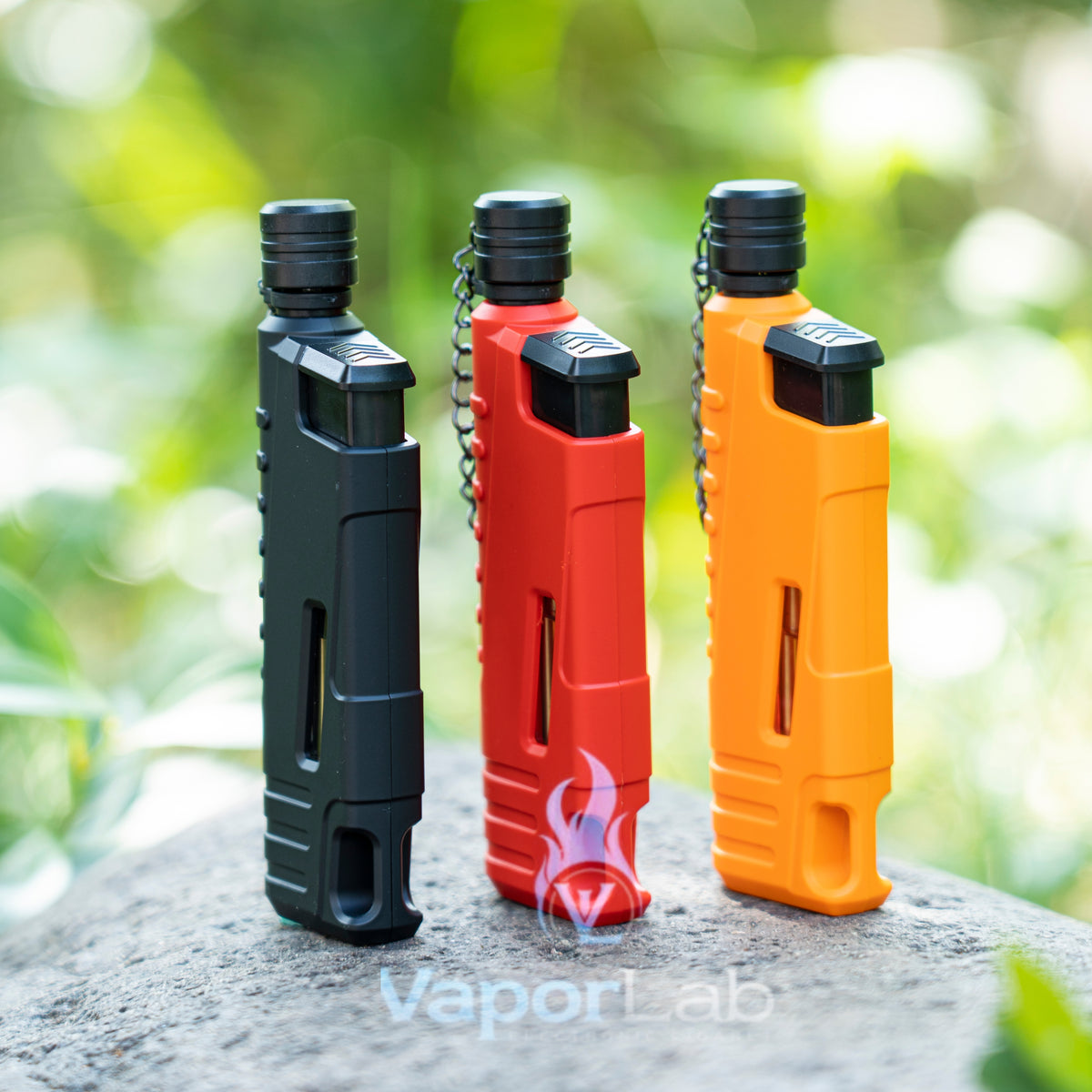 korek api bara las jet torch outdoor camping refillable gas lighter flexible bisa tekuk ada kaca indikator gas