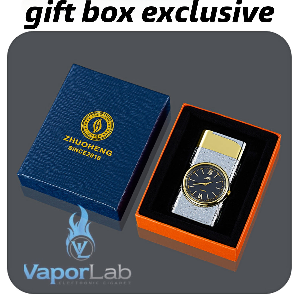 korek api gas isi ulang bara las model jam jet torch watch refillable gas lighter with giftbox